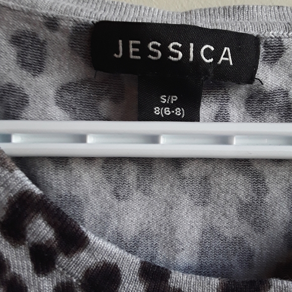 Leopard print Cardigan, S/ 8(6-8) - Picture 6 of 16